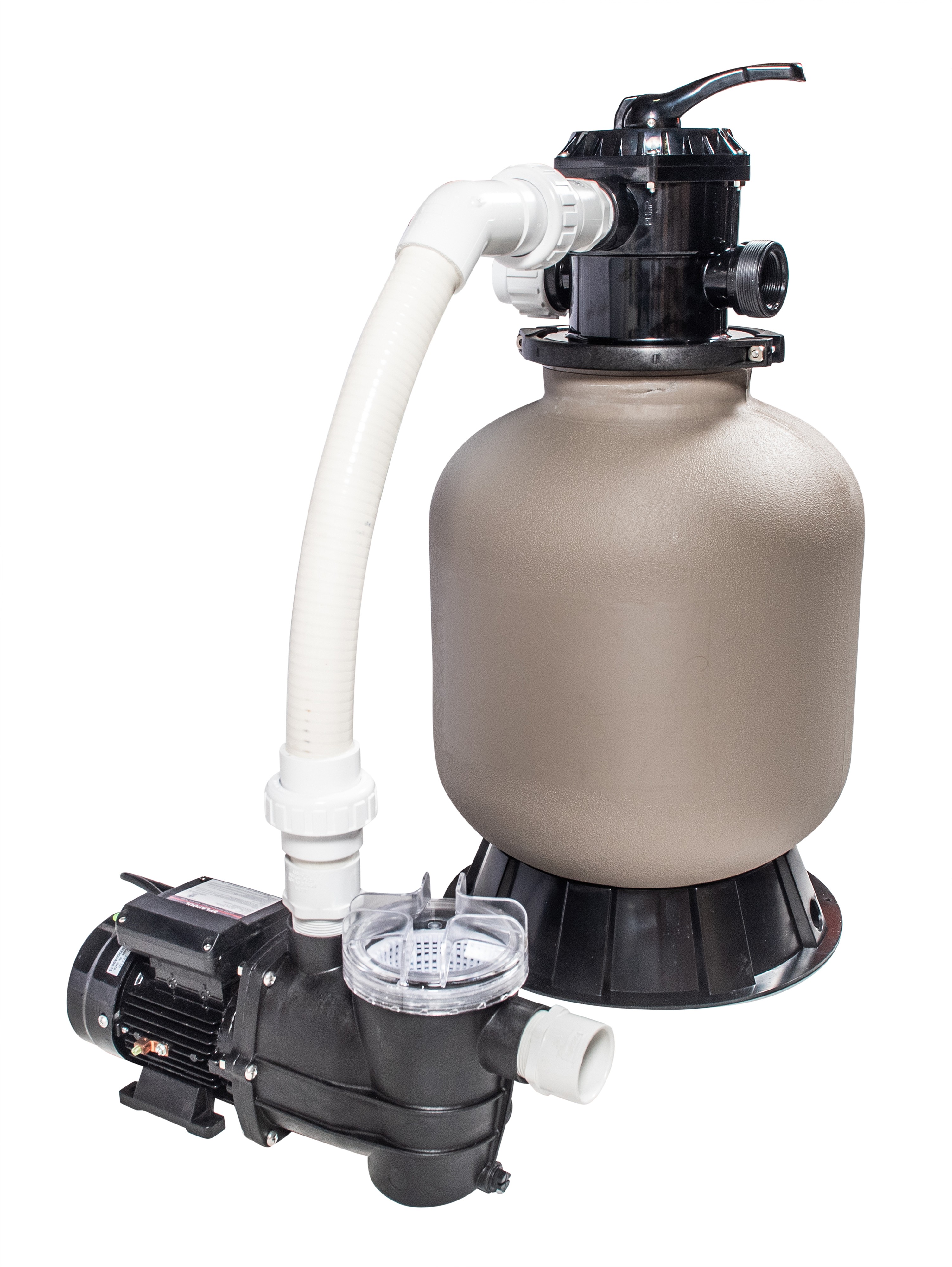 Above-Ground Swimming Pool Sand Filter System with 0.35 HP Pump