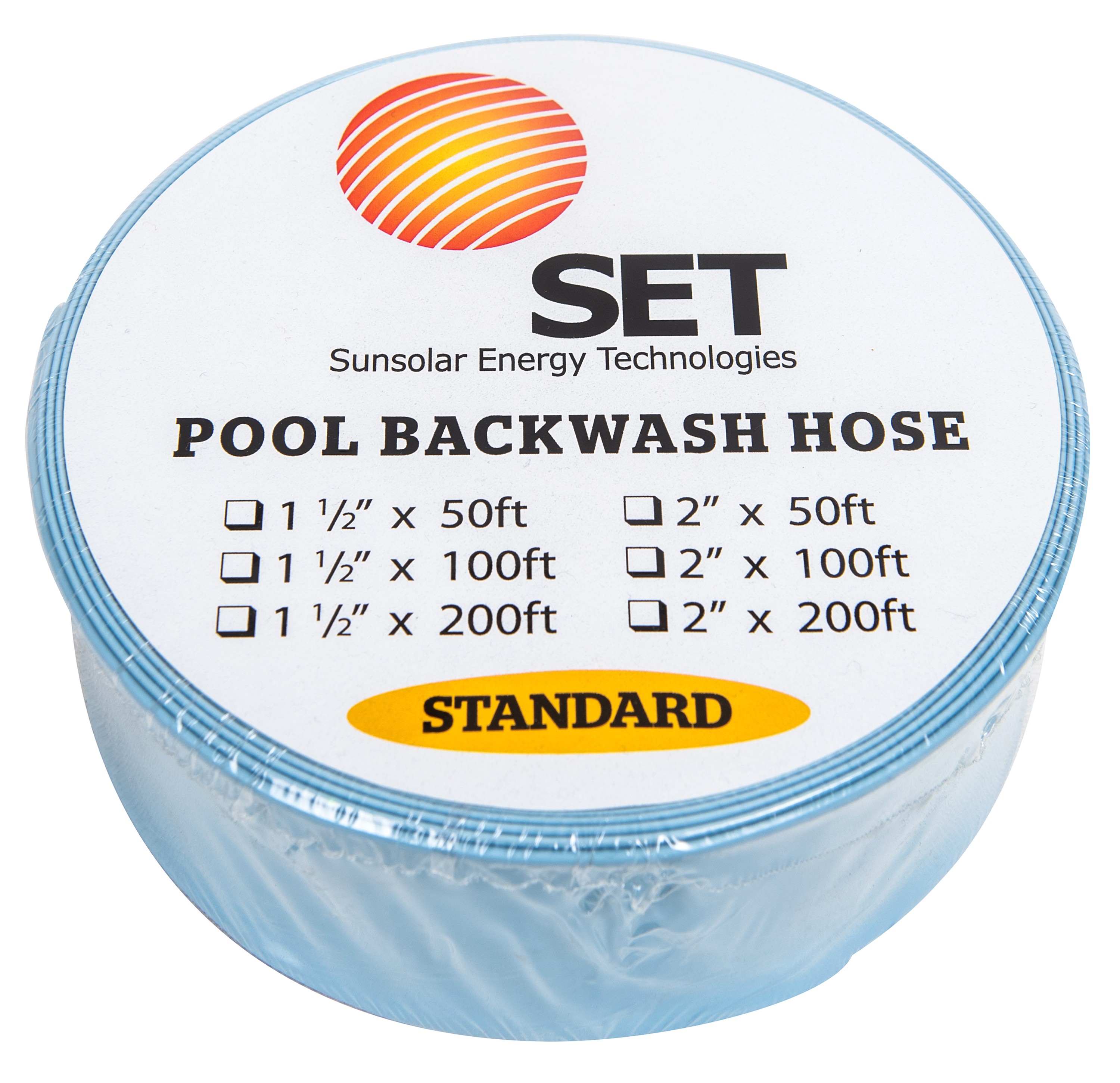 Swimming Pool 1.5" Backwash Hose 50 Ft