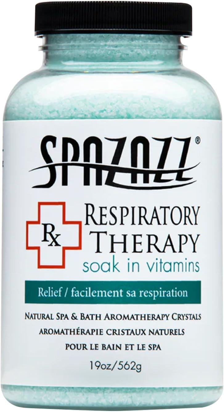 Spazazz Aromatherapy Spa and Bath Crystals - Respiratory Therapy