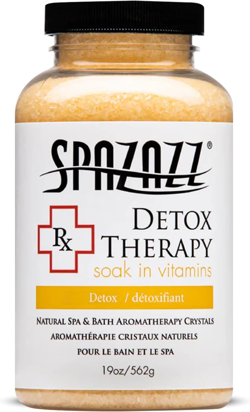 Spazazz Aromatherapy Spa and Bath Crystals- Detox Therapy