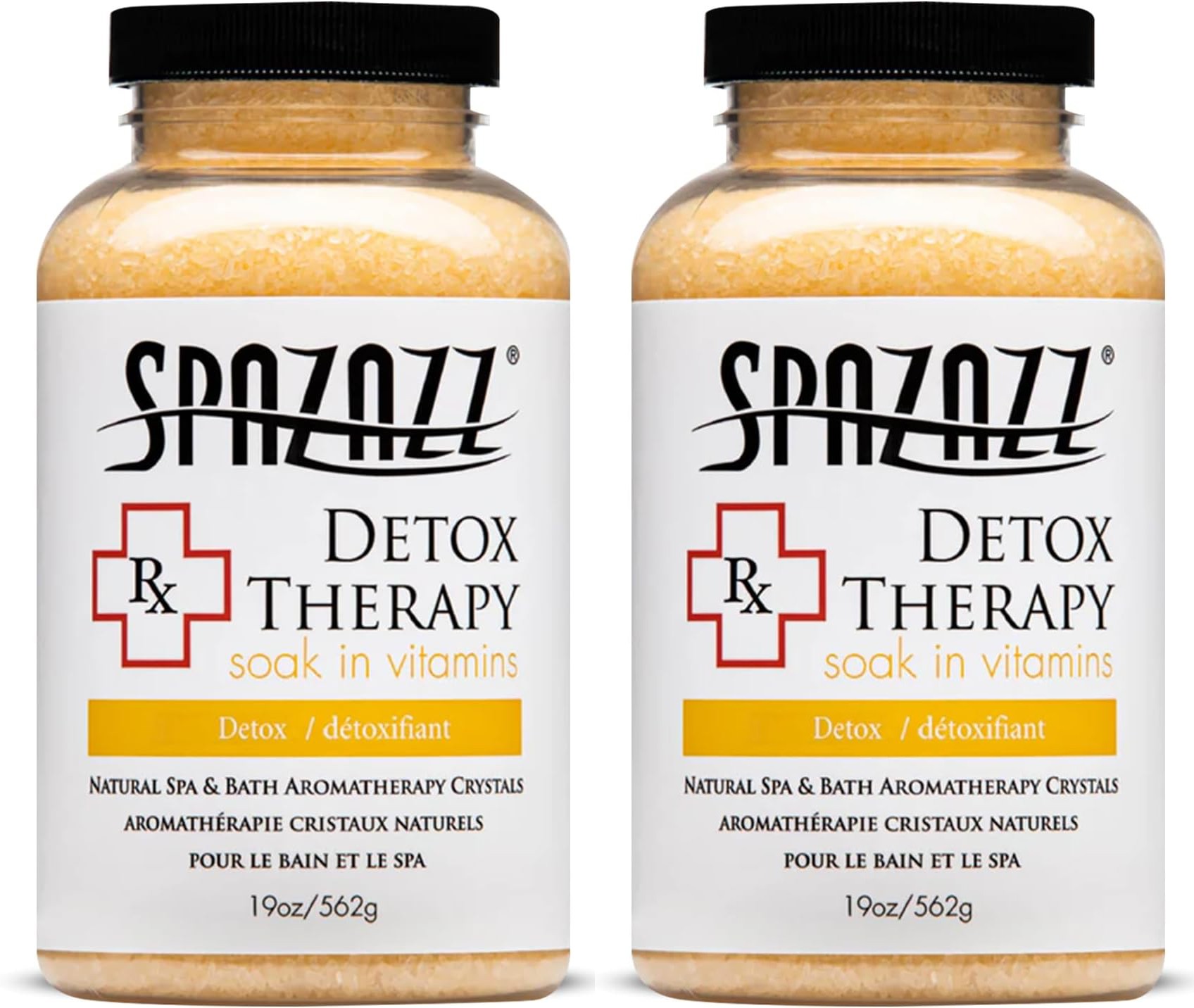 Spazazz Aromatherapy Spa and Bath Crystals- Detox Therapy (2 Pack)
