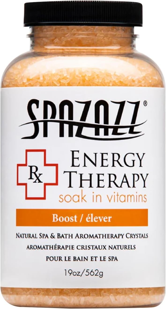 Spazazz Aromatherapy Spa and Bath Crystals- Energy Therapy