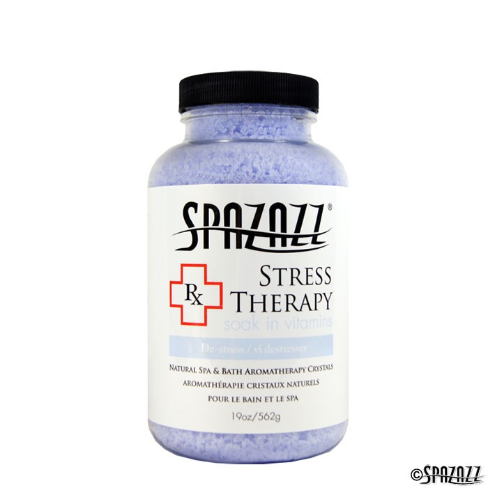 Spazazz Aromatherapy Spa and Bath Crystals- Stress Therapy