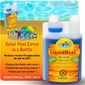 TROPICAL FISH LIQUID SOLAR BLANKET - Liquid Heat - Solar Pool Cover in a Bottle -Reduce Evaporation, Conserve Heat- 1L(33.8oz)