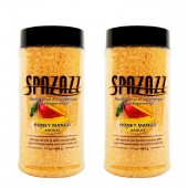 Spazazz Aromatherapy Spa and Bath Crystals - Honey Mango 17 oz (2 Pack)