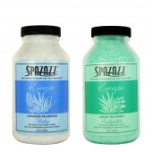 Spazazz Aromatherapy Spa/Bath Crystals 2PK - Lavender Palmerosa/Green Tea Peony
