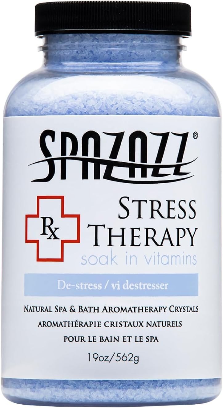 Spazazz Aromatherapy Spa and Bath Crystals- Stress Therapy