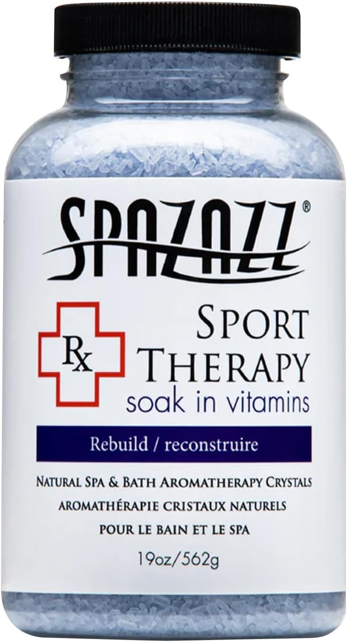 Spazazz Aromatherapy Spa and Bath Crystals- Sport Therapy
