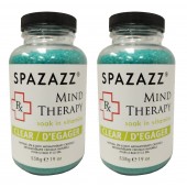 Spazazz Aromatherapy Spa and Bath Crystals - Mind Therapy 19oz (2 Pack)