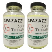 Spazazz Aromatherapy Spa and Bath Crystals - Soul Therapy 19oz (2 Pack)